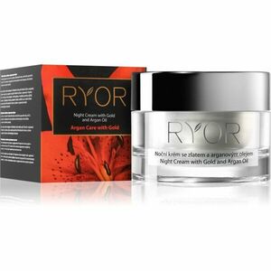 RYOR Argan Care with Gold noční krém se zlatem a arganovým olejem 50 ml obraz
