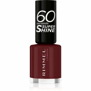Rimmel 60 Seconds Super Shine lak na nehty odstín 340 Berries And Cream 8 ml obraz