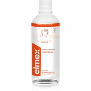 Elmex Caries Protection ústní voda chránicí před zubním kazem 400 ml obraz