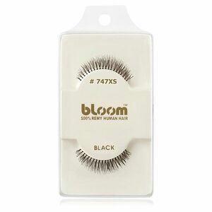 Bloom Natural nalepovací řasy z přírodních vlasů No. 747XS (Black) 1 cm obraz