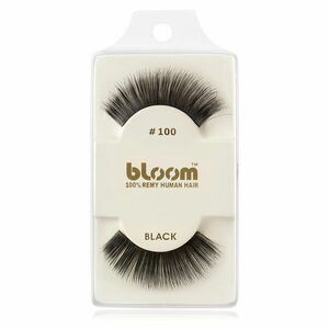 Bloom Natural nalepovací řasy z přírodních vlasů No. 100 (Black) 1 cm obraz