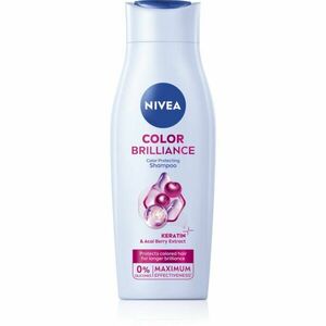 NIVEA Color Brilliance pečující šampon pro barvené vlasy 400 ml obraz