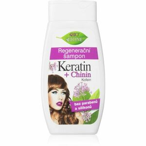 Bione Cosmetics Keratin + Chinin regenerační šampon 260 ml obraz