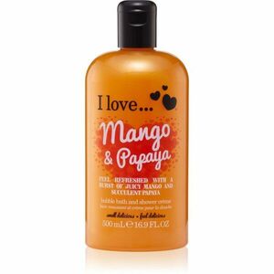I Love Mango & Papaya sprchový a koupelový krém 500 ml obraz