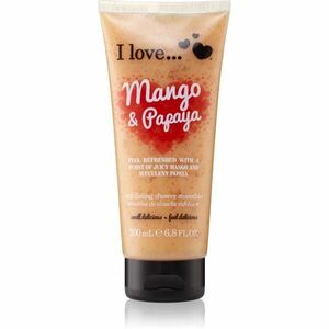 I Love Mango & Papaya sprchový peeling 200 ml obraz