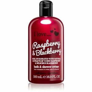 I Love Raspberry & Blackberry sprchový a koupelový krém 500 ml obraz