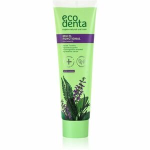 Ecodenta Green Multifunctional zubní pasta s fluoridem pro kompletní ochranu zubů 100 ml obraz