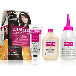 L’Oréal Paris Casting Creme Gloss barva na vlasy odstín 3102 Iced Espresso 1 ks obraz