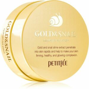 Petitfée Gold & Snail hydrogelová maska na oční okolí se šnečím extraktem 60 ks obraz