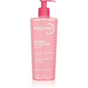Bioderma Sensibio Gel Moussant jemný zklidňující čisticí a odličovací gel 500 ml obraz