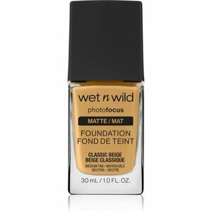Wet n Wild PhotoFocus matující fluidní make-up odstín Classic Beige 30 ml obraz