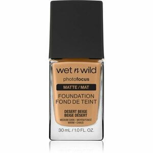 Wet n Wild PhotoFocus matující fluidní make-up odstín Desert Beige 30 ml obraz