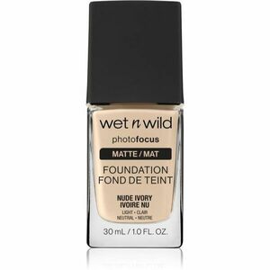 Wet n Wild PhotoFocus matující fluidní make-up odstín Nude Ivory 30 ml obraz