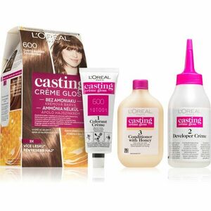 L’Oréal Paris Casting Creme Gloss barva na vlasy odstín 600 Light Brown 1 ks obraz