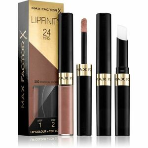 Max Factor Lipfinity Lip Colour dlouhotrvající rtěnka s balzámem odstín 350 Essential Brown 4, 2 g obraz