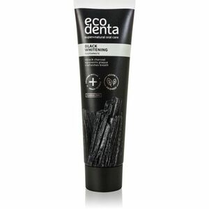 Ecodenta Expert Black Orange Whitening černá bělicí zubní pasta bez fluoridu příchuť Orange 100 ml obraz