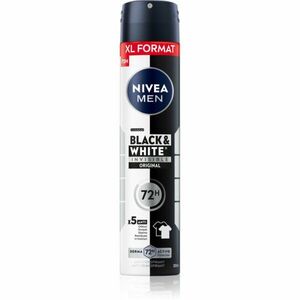 NIVEA MEN Black & White Invisible Original antiperspirant ve spreji pro muže 200 ml obraz