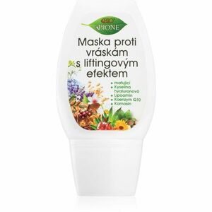 Bione Cosmetics Bio protivrásková maska na obličej s liftingovým efektem 40 ml obraz