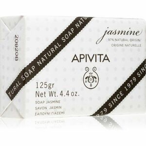 Apivita Natural Soap Jasmine čisticí tuhé mýdlo 125 g obraz