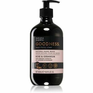 Baylis & Harding Goodness Rose & Geranium přírodní tekuté mýdlo na ruce 500 ml obraz