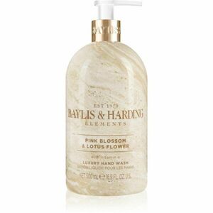 Baylis & Harding Elements Pink Blossom & Lotus Flower tekuté mýdlo na ruce 500 ml obraz