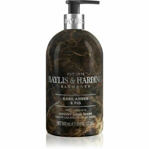 Baylis & Harding Elements Dark Amber & Fig tekuté mýdlo na ruce 500 ml obraz