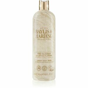 Baylis & Harding Elements Pink Blossom & Lotus Flower luxusní sprchový gel 500 ml obraz