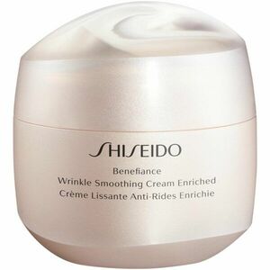 Shiseido Benefiance Wrinkle Smoothing Cream Enriched denní a noční krém proti vráskám pro suchou pleť 75 ml obraz