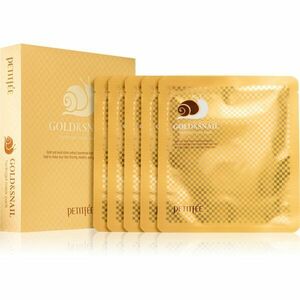 Petitfée Gold & Snail intenzivní hydrogelová maska se šnečím extraktem 5x30 g obraz