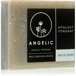 Angelic Mýdlový fondant Mrtvé moře extra jemné přírodní mýdlo 105 g obraz