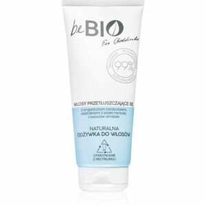 beBIO Greasy Hair kondicionér pro jemné a zplihlé vlasy 200 ml obraz