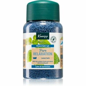 Kneipp Pure Relaxation koupelová sůl Lemon Balm 500 g obraz