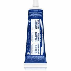 Dr. Bronner’s Peppermint bělicí zubní pasta bez obsahu fluoridu 105 ml obraz