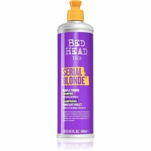 TIGI Serial Blonde Purple Toning Shampoo fialový tónovací šampon pro blond a melírované vlasy 400 ml obraz