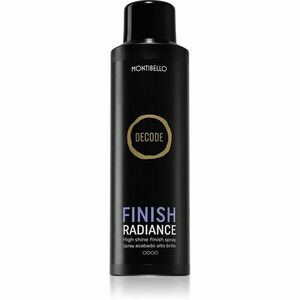 Montibello Decode Finish Radiance Spray rychleschnoucí sprej na vlasy pro lesk 200 ml obraz
