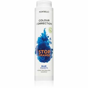 Montibello Colour Correction Stop Orange šampon pro zesvětlené a blond vlasy neutralizující mosazné podtóny 300 ml obraz