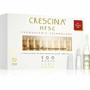 Crescina Transdermic 500 Re-Growth péče pro podporu růstu vlasů pro ženy 20x3, 5 ml obraz