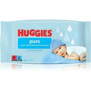 Huggies Pure čisticí ubrousky pro děti od narození 56 ks obraz