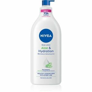 NIVEA Aloe & Hydration hydratační tělové mléko s aloe vera 625 ml obraz