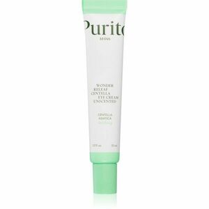 Purito Wonder Releaf Centella Eye Cream Unscented lehký oční krém proti otokům a tmavým kruhům 30 ml obraz