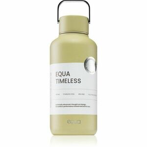 Equa Timeless nerezová láhev na vodu malá barva Matcha 600 ml obraz
