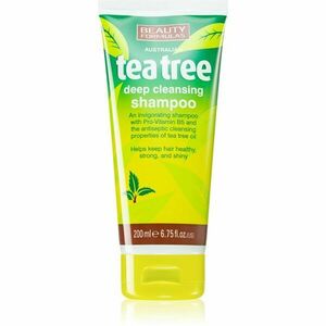 Beauty Formulas Tea Tree hloubkově čisticí šampon 200 ml obraz