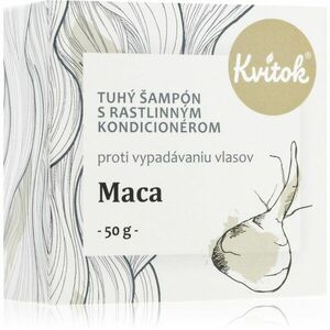 Kvitok Maca tuhý šampon pro řídnoucí vlasy 50 g obraz