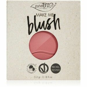 puroBIO Cosmetics Long-lasting Blush Refill dlouhotrvající tvářenka náplň 5.2 g obraz