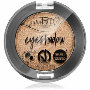 puroBIO Cosmetics Compact Eyeshadows oční stíny odstín 01 Sparkling Wine 2, 5 g obraz