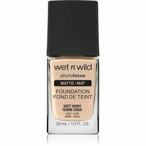 Wet n Wild PhotoFocus matující fluidní make-up odstín Soft Ivory 30 ml obraz