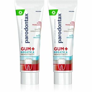 Parodontax Gum And Sens Original pasta pro kompletní ochranu zubů a svěží dech 2x75 ml obraz