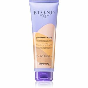 Inebrya BLONDesse No-Orange Mask maska na vlasy neutralizující mosazné podtóny 250 ml obraz