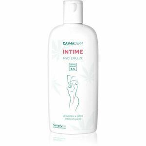 Cannaderm Intime Čisticí emulze emulze pro intimní hygienu s konopným olejem 200 ml obraz