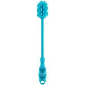 Chicco Cleaning Brush Silicone kartáč na čištění Blue 1 ks obraz